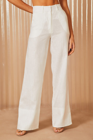 FABULOUS AGILITÀ - Calça Creta Al Mare Off White